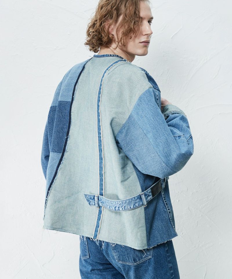 REMAKE PATCHWORK JACKET designed by KURO-