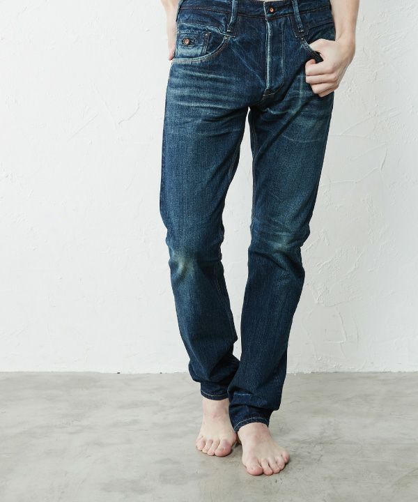 SKIN SLIM TAPERED PANTS | JAPAN DENIM