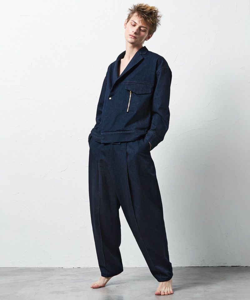 【POLYPLOID】WIDE TAPERED PANTS