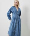 TUCK 2WAY DENIM DRESS | JAPAN DENIM