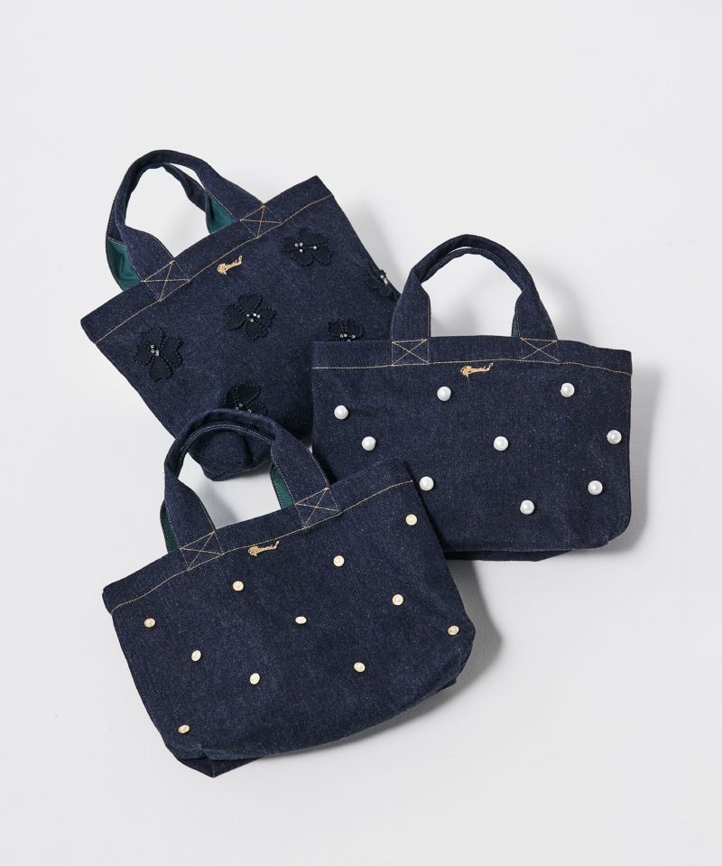 DENIM MINI TOTE BAG | JAPAN DENIM