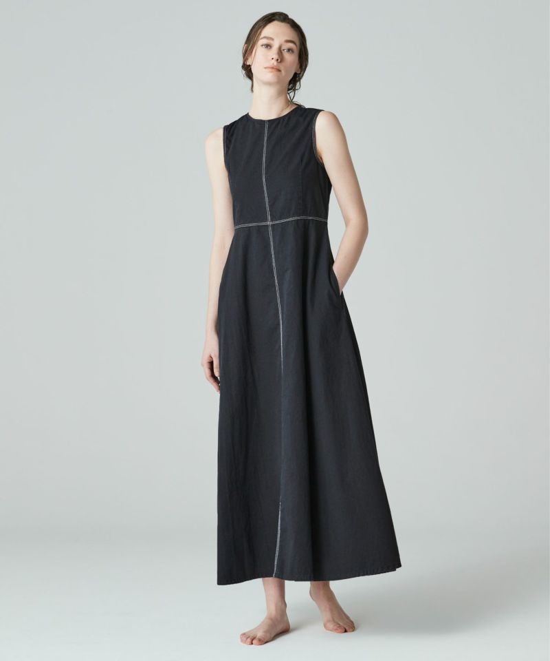 NO SLEEVE STITCH ONEPIECE | JAPAN DENIM