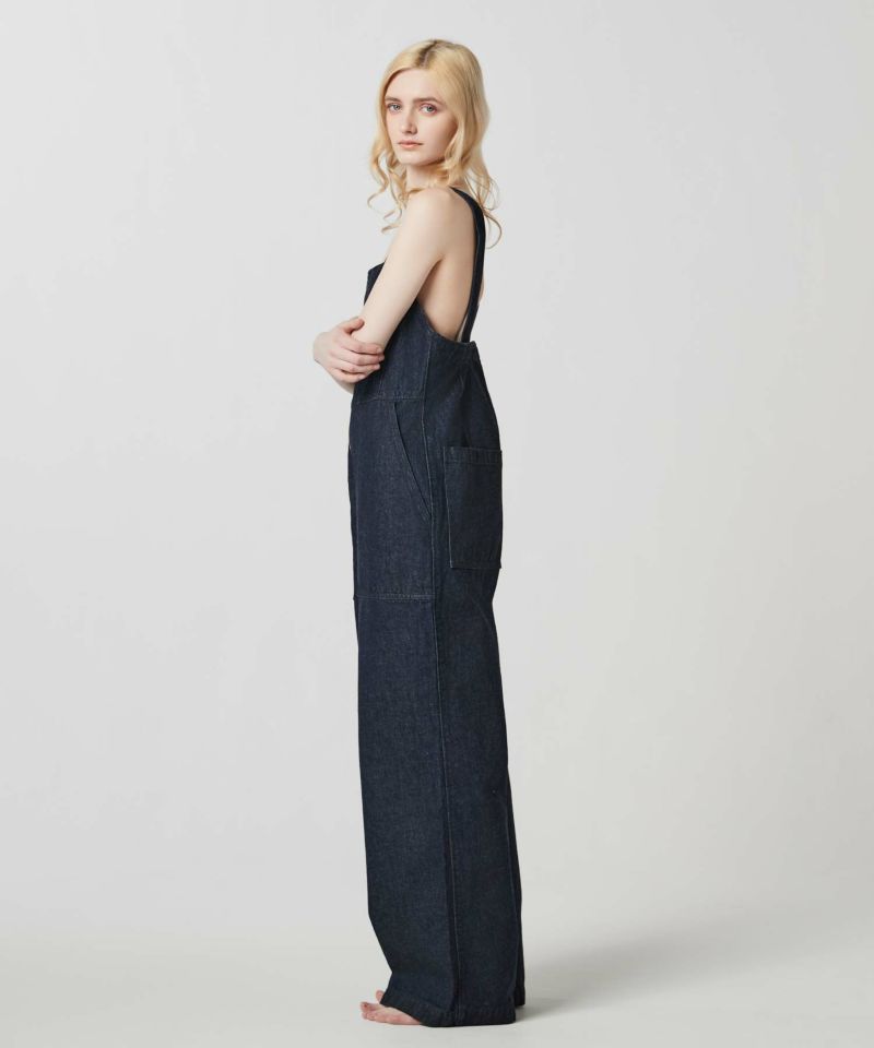 FRONT ZIP OVERALLS | JAPAN DENIM