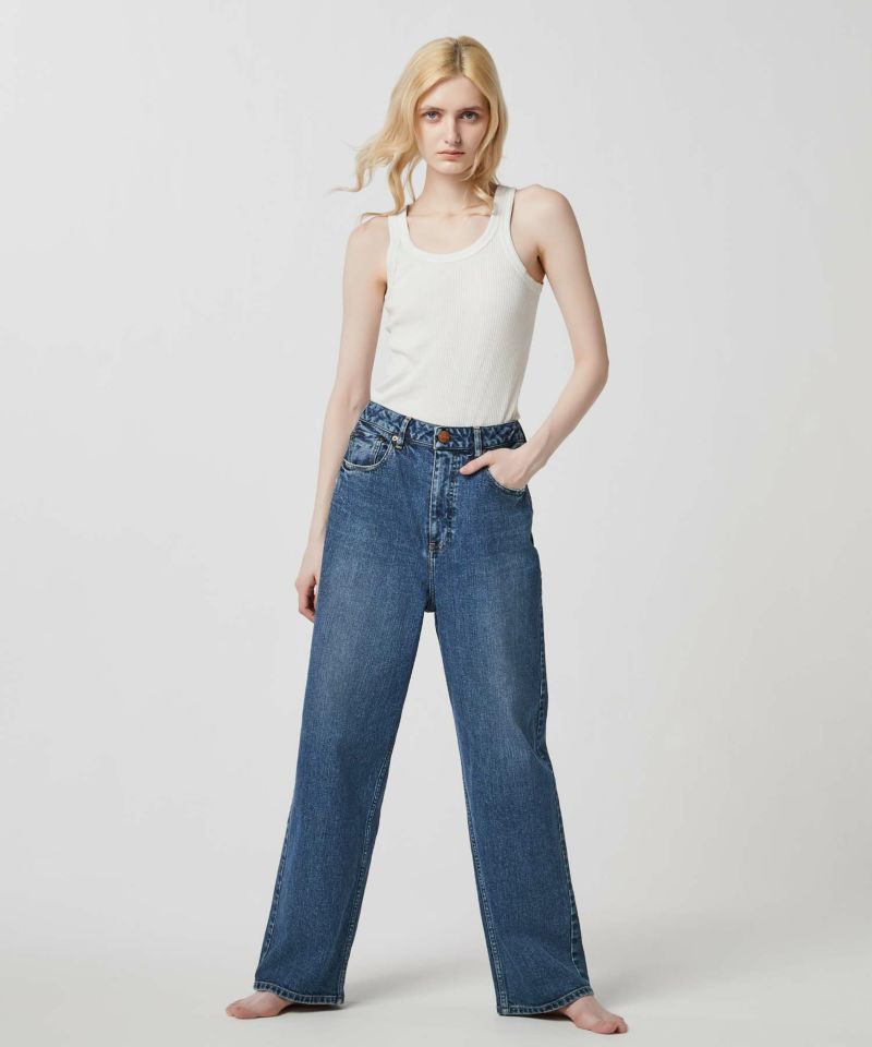 WIDE STRAIGHT PANTS | JAPAN DENIM